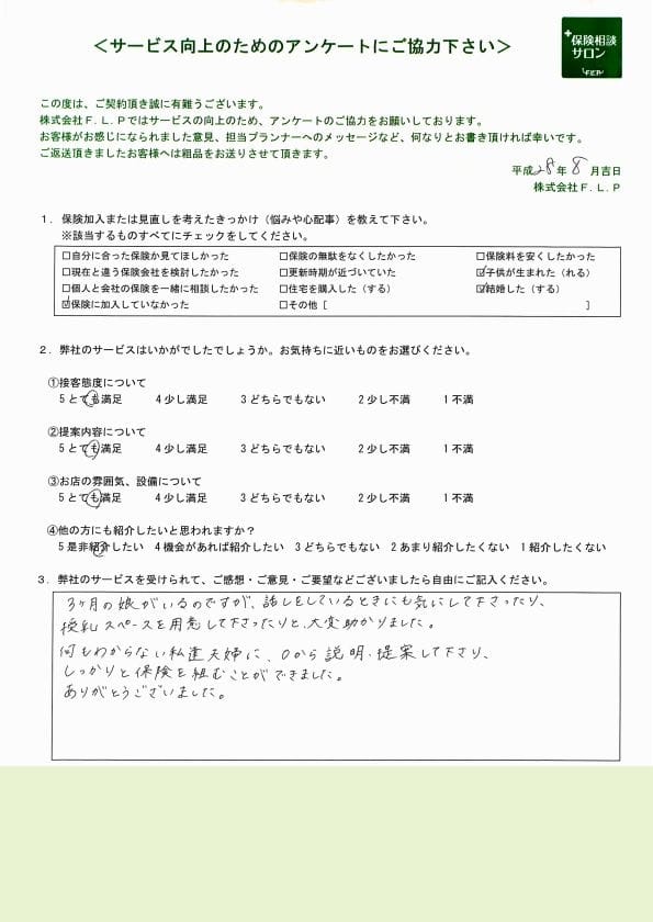 20代 / 女性からの声