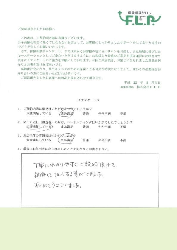 50代 / 男性からの声