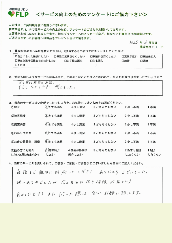 20代 / 女性