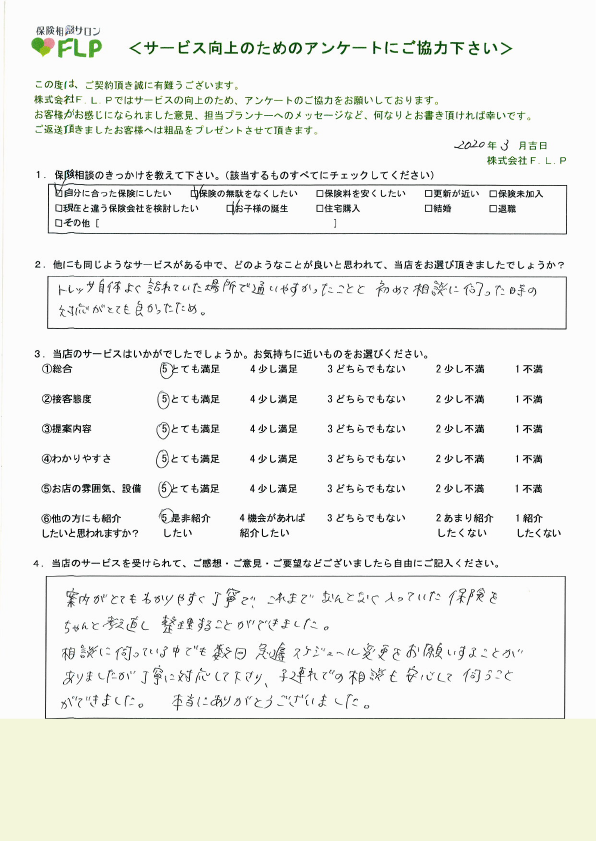 30代 / 女性