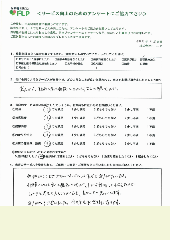 30代 / 女性