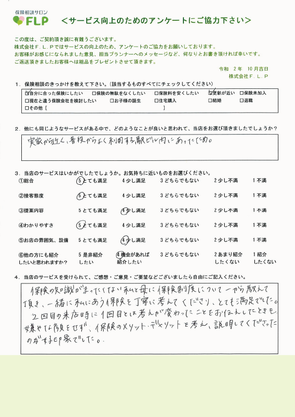 20代 / 女性