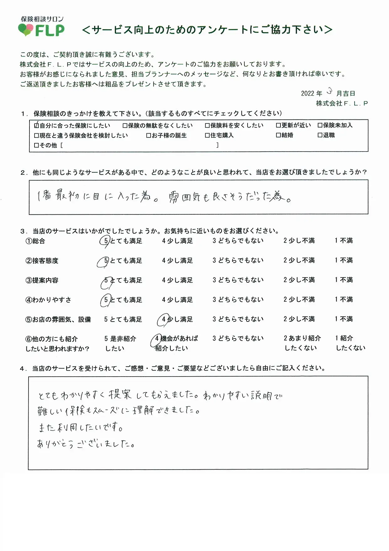 30代 / 女性